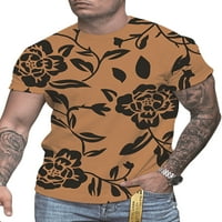 Woobling Férfi pólók rövid ujjú nyári felsők divat blúz férfi fitnesz napi viselet Pulóver XL