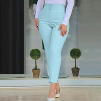Binmer hosszú nadrág női divatos vékony illeszkedő alkalmi egyszínű nadrág