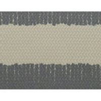Egyszerűen Daisy 3 '5' Twisted Stripe Stripe Print beltéri szőnyeg