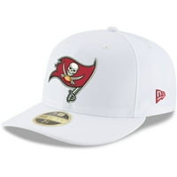 Férfi Új korszak fehér Tampa Bay Buccaneers Omaha alacsony profilú 59fifty felszerelt kalap