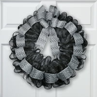 FloraCraft dekoratív háló 10 yardos Fekete
