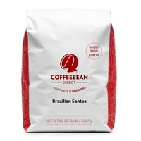 Kávébab Direct egész bab kávé, brazil Santos, LB