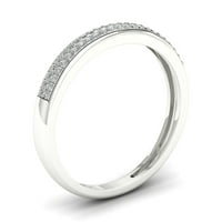 1 6ct tdw gyémánt vintage stílusú gyűrű ezüstben