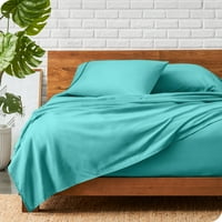 Bare Home Ultra-puha Lapkészlet-prémium kollekció-mély zsebek-4 darab - Full XL, türkiz