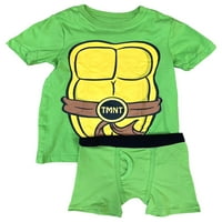 Underoos fiúk TMNT Boxeralsók & póló Ninja Turtles fehérnemű szett Méret 4