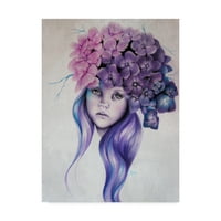 A Sheena Pike Art and Illustration „hortenzia” vászon művészete képzőművészete