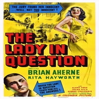 A Kérdéses Hölgy Brian Aherne Rita Hayworth Film Poszter Masterprint