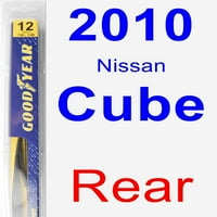Nissan Cube Ablaktörlő Lapát Készlet-Hátsó