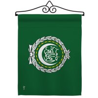 Arab Liga Kerti Zászló Meg Nemzetiség X18. Kétoldalas Udvari Banner