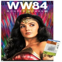 Képregény film-Wonder Woman-Pose fali poszter Push csapokkal, 14.725 22.375
