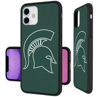 Michigan állam Spartans iPhone szilárd Design Bump Case