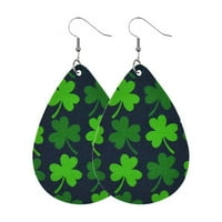 Női fülbevalók St. Patrick fülbevalók zöld csepp alakú fülbevalók Ékszerek Női ünnepi ajándék Y2K ékszerek, Karika