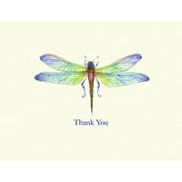 Papír mindennapi köszönőkártyák - Dragonfly - Kártyák és borítékok