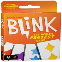 Blink kártyajáték családi éjszakára, a világ leggyorsabb kártyajátéka, könnyű gyerekeknek