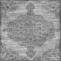 nuLOOM Géppel készített virágos Alcala Area szőnyeg vagy futó