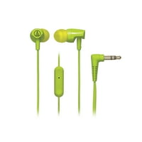 Audio-Technica Fülbe helyezhető fejhallgató, Zöld, ATH-CLR100is