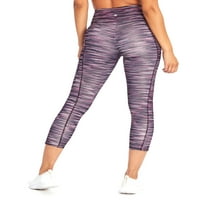 Bally Total Fitness Bally Total Fitness Női aktív mag magas emelkedésű lapos derék középső borjú capri legging 22 ''