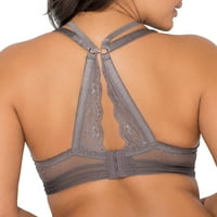 Női kanyargós strappy Demi push-up melltartó, Style SA1204