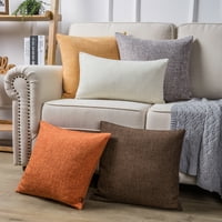 Phantoscope Textural Fau Linen sorozat négyzet alakú dekoratív dobás párna cusion couch, 20 20