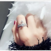 Gyűrűk Divat Trend Nyitó Állítható Cirkon Combo Gyűrű Női Ékszerek