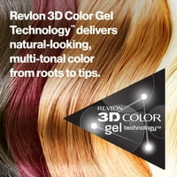 Revlon ColorSilk Gyönyörű Állandó Hajfesték, Sötétbarna, Otthon Teljes Lefedettségű Alkalmazáskészlet, Világosbarna,