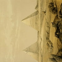A Szentföld 1855, Geezeh piramisai poszter nyomtatása David Roberts