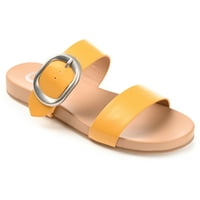 Journee Collection Womens Crysta Tru Comfort Foam Slide Sape Sandals