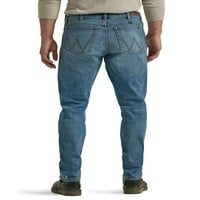 Wrangler® férfi 5 zsebű kúpos fitnesz farmer nyújtással, 30-42 méretű