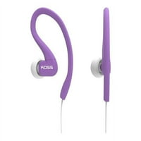 Koss KSC FitClips-fülhallgató-fülbe-fülre tartó-vezetékes csatlakozó-lila