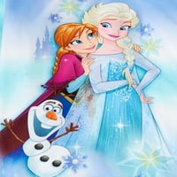 Fagyasztott Anna, Elsa, Olaf gyapjú lány pizsama szett, Méret 8