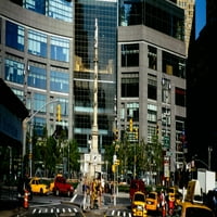 Forgalom, alatt, egy, város, Columbus hajt, Manhattan, New York város, New York, USA poszter, nyomtatás, által, panoráma