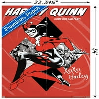 Képregény-Harley Quinn-Gyere Ki És Játssz Fali Poszter, 22.375 34