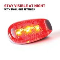 Perfect Fitness 3-LED rögzíthető biztonsági lámpa a nagyobb láthatóság érdekében