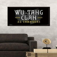 Trendek Nemzetközi Hírességek poszter- Wu-Tang klán- Chambers Premium Poster Mount Bundle