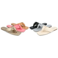 Journee Collection női Ares Tru Comfort Faam Light Puff flip flop szandál