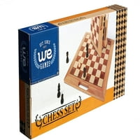 Játékok klasszikus összecsukható sakkkészlete - Wood Board 10.