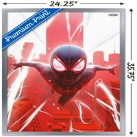 Marvel Pókembere: Miles Morales-Falling Wall poszter, 22.375 34