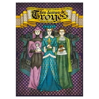 A Ladies of Troyes Stratégiai társasjáték korosztály számára, Asmodee-tól