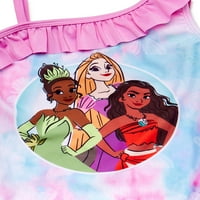 Disney Princess Girls egy váll fürdőruhát, 4-8 méret