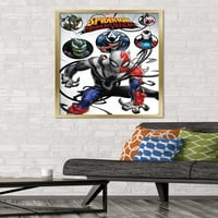 Marvel Comics TV-Pókember: maximális méreg-kollázs fali poszter, 22.375 34