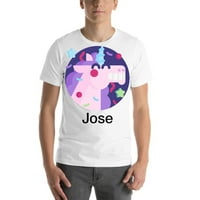 Undefined Ajándékok 2XL Jose Party egyszarvú Rövid ujjú pamut póló
