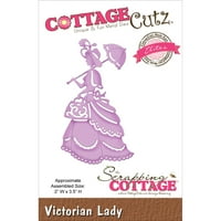 CottageCutz Elit Die-Viktoriánus Hölgy 2 X3. 5