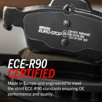Power Stop Elülső és hátsó euró-stop ECE-R tanúsított fékpad és rotorkészlet ESK4316