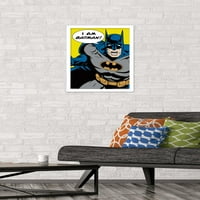 Képregény-Batman - Én Vagyok Batman Fali Poszter, 14.725 22.375
