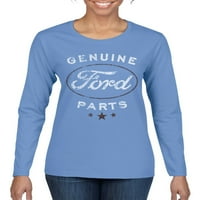 Vintage szomorú valódi Ford alkatrészek Autók és teherautók Női grafikus Hosszú ujjú póló, Világoskék, 2XL
