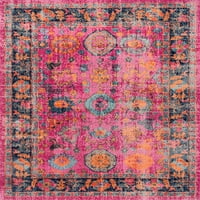 nuLOOM Flora Boho Vintage terület szőnyeg, 5 ' 7 ' 5