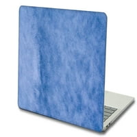 KAISHEK kemény héj tok kompatibilis a MacBook Air 13 modell a m1 A2179 A1932, USB Type-C kék sorozat a 0094