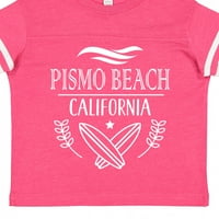 Inktastic Pismo Beach kaliforniai utazás szörfözés ajándék kisgyermek fiú vagy kisgyermek lány póló