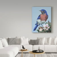 A „Bluebird Watch” vászon művészete védjegye, Carol J Rupp