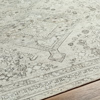 Művészi szövők Amelie Medallion Gép mosható terület szőnyeg, közepes szürke ceam, 7'10 10'2